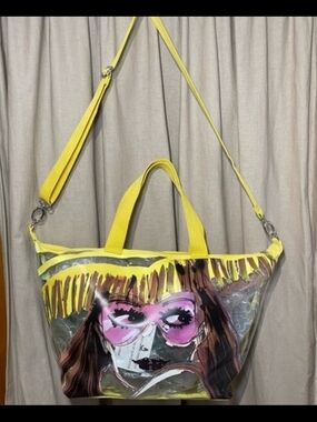 Izak PVC tote Vintage